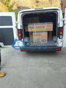 佛山保利拉菲12台电梯空调项目送货